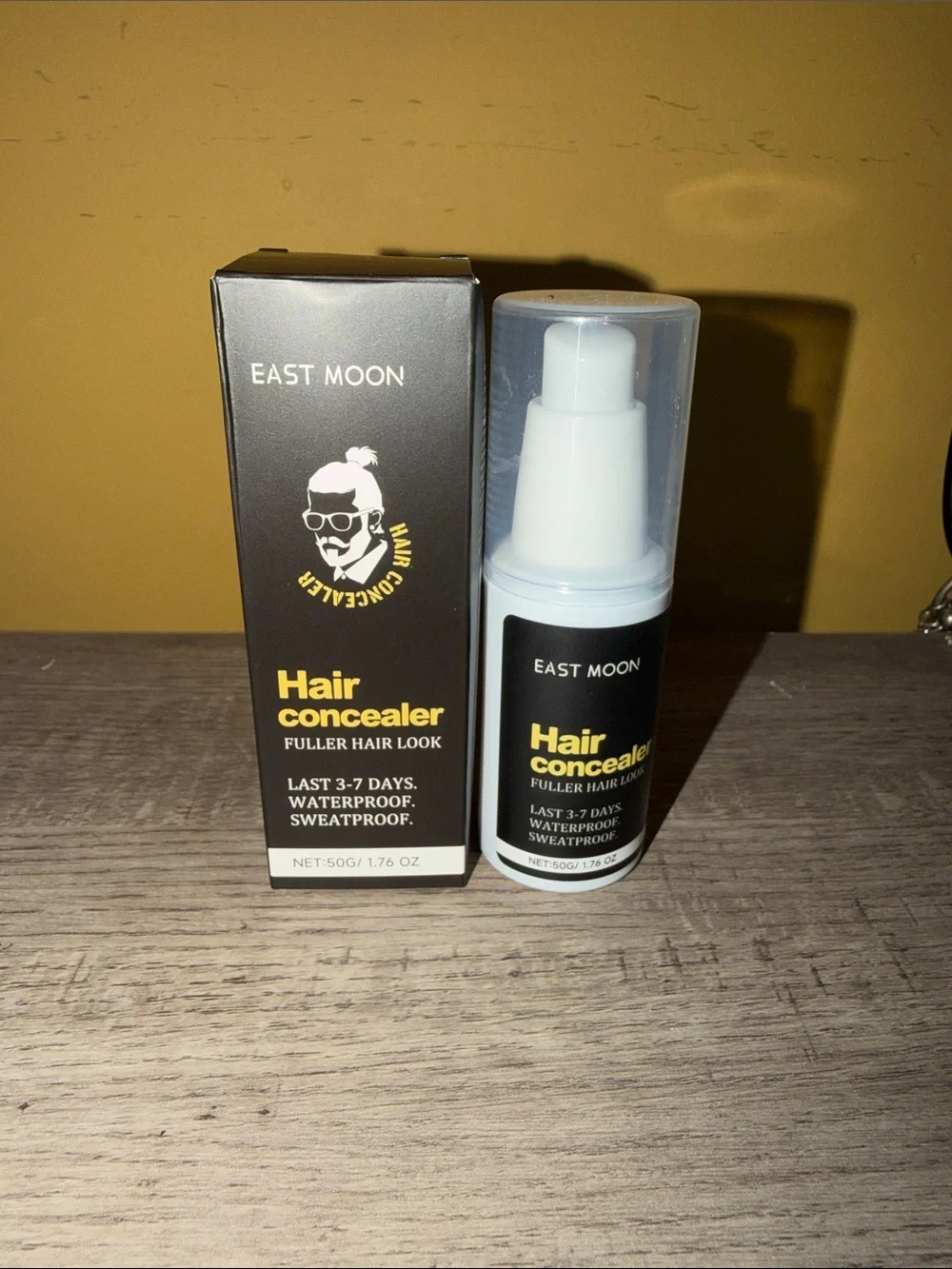 Black Hair Concealer - Fuller Hair Look